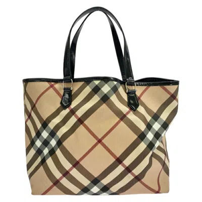 Pre-owned Burberry Beige Tote Bag ()