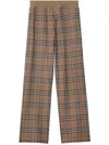 Burberry Trousers Sporty In Beige