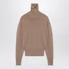 Burberry Beige Turtleneck Sweater