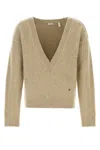 Burberry Women's Cappuccino Wool Blend Sweater