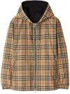 Burberry Hooded Nylon Jacket