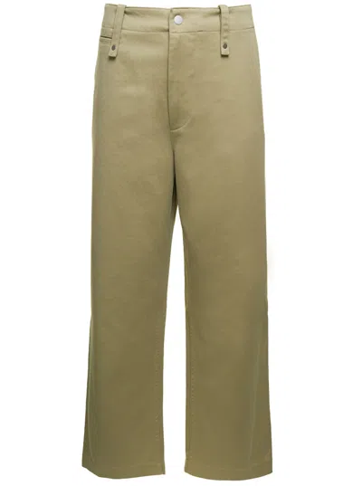 BURBERRY BEIGE WIDE-LEG PANTS