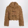 Burberry Beige Wool-blend Short Jacket Women