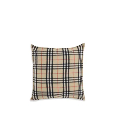 Burberry Beige Wool Other Accessories In Multi