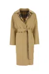 Burberry Checked-detail Wrap Coat