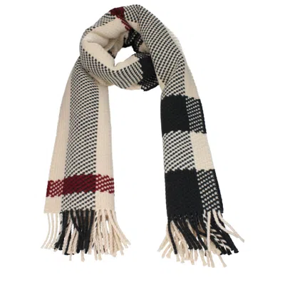 Burberry Beige Wool Scarf