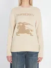 Burberry Beige Wool Sweater