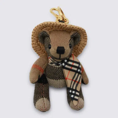 Burberry Keychains Light And Natural In Brown
