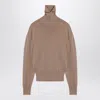 Burberry Beige Turtleneck Sweater