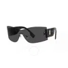 Burberry Bella Dark Grey Shield Ladies Sunglasses Be3137 110987 45