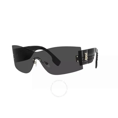 Burberry Bella Dark Grey Shield Ladies Sunglasses Be3137 110987 45