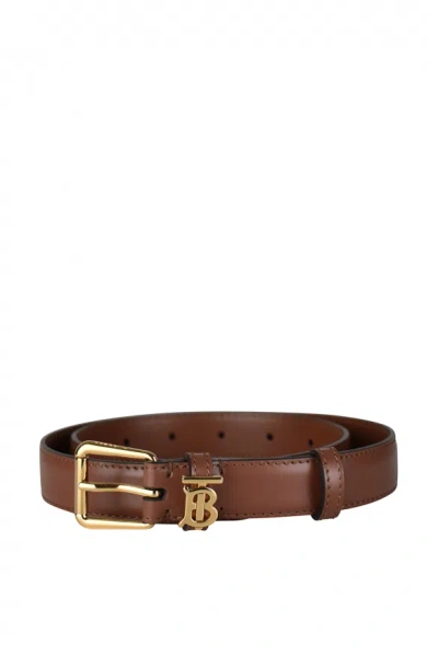 Burberry Belt In Brown