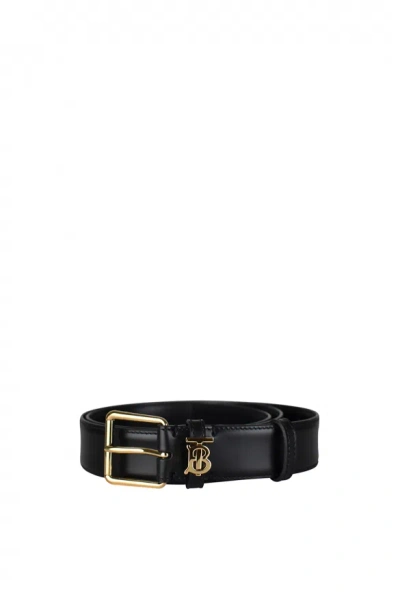 Burberry Belt In Black