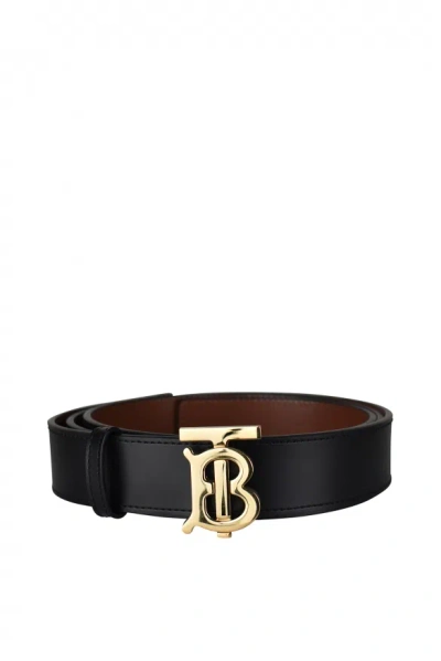 Burberry Belt In Black