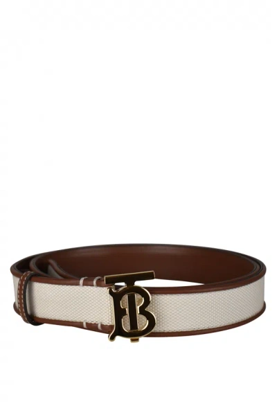 Burberry Belt In Brown