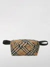 Burberry Vintage Check Equestrian Knight Waist Bag In Sand