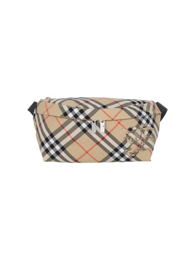 BURBERRY BELT BAG LOGO "CHECK"
