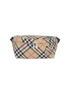 Burberry Technical Fabric Belt Bag In Beige