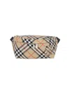 Burberry Technical Fabric Belt Bag In Beige