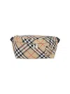 Burberry Technical Fabric Belt Bag In Beige
