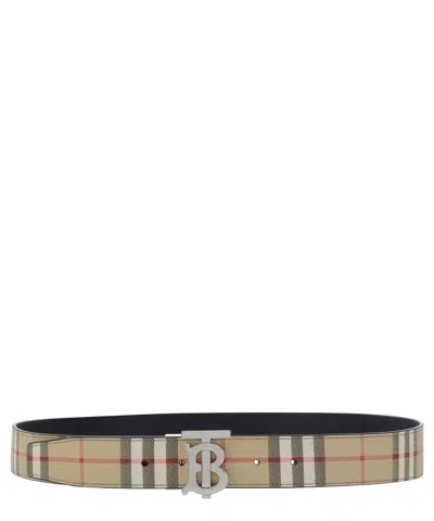 Burberry Belt In Beige