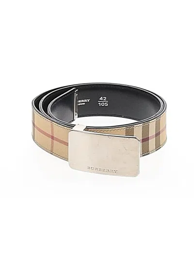 Pre-owned Burberry Belt In Brown