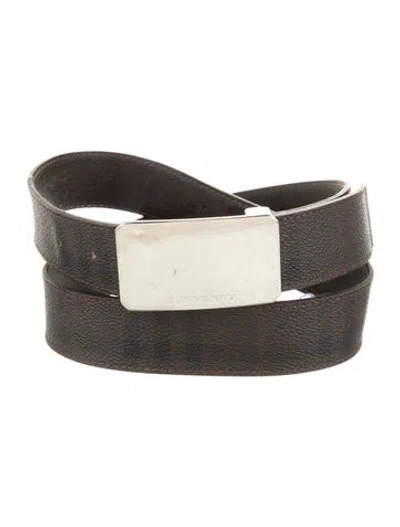 Pre-owned Burberry Belt In Brown