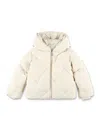 Burberry Childrens Ekd Padded Jacket In Soap