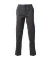 Burberry Belt-loop Casual Pants In Black