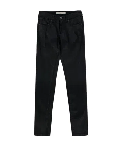 Burberry Belt-loop Jeans In Black