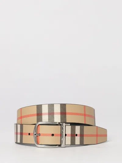 Burberry Belt Men  In Brown