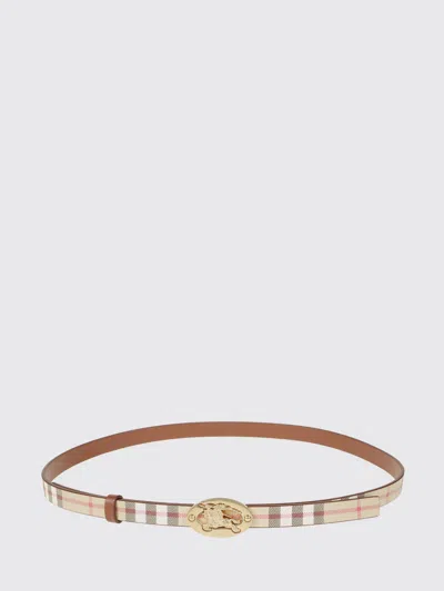 Burberry Belt Woman In Brown