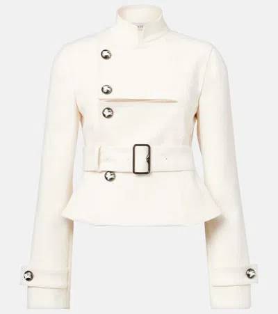 Burberry Belted Cutout Jacket