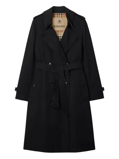 BURBERRY BELTED DOUBLE-BREASTED TRENCH COAT
