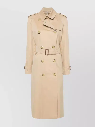 Burberry Belted Loose Fit Trench Coat