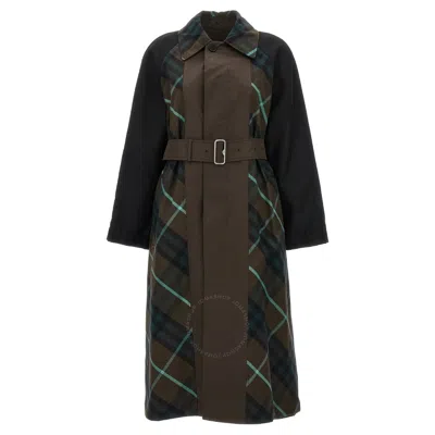 BURBERRY BURBERRY BRADFORD REVERSIBLE BELTED CAR COAT