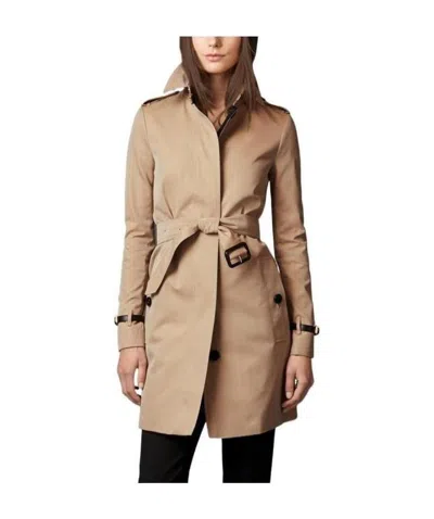 Burberry Belting Belt Button-down Windbreaker In Nude