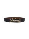 Burberry Adjustable Reversible Belts Smooth Finish In Black