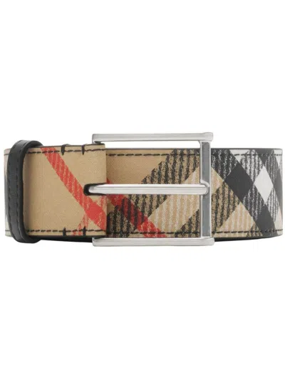 Burberry Belts In Beige