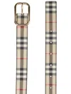 Burberry Belts In Beige