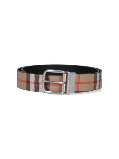 Burberry Belts In Brown
