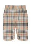 Burberry Men Embroidered Polyester Bermuda Shorts