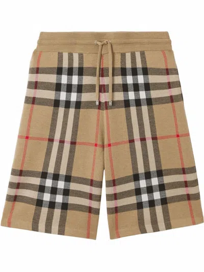 Burberry Bermuda Check Clothing In Brown