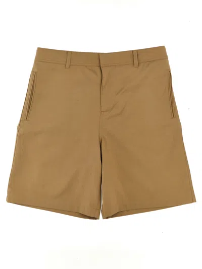 Burberry Bermuda Shorts In Brown