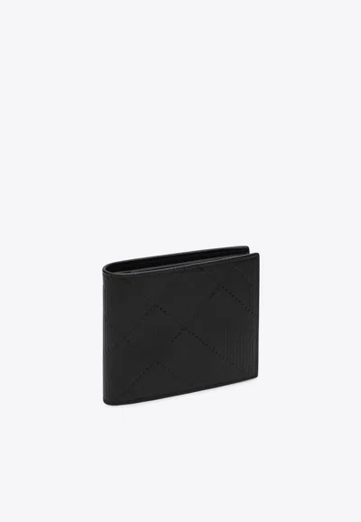 BURBERRY BI-FOLD LEATHER WALLET