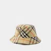 Burberry Printed Polyester Blend Bucket Hat In Multi
