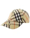 Burberry Bias Check Cap (authentic Pre-loved) In Brown