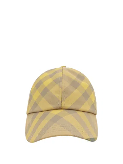 BURBERRY WASHED CHECK HAT