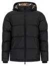 Burberry Bideford Down Jacket In Black