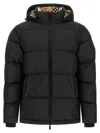 Burberry Bideford Down Jacket In Black